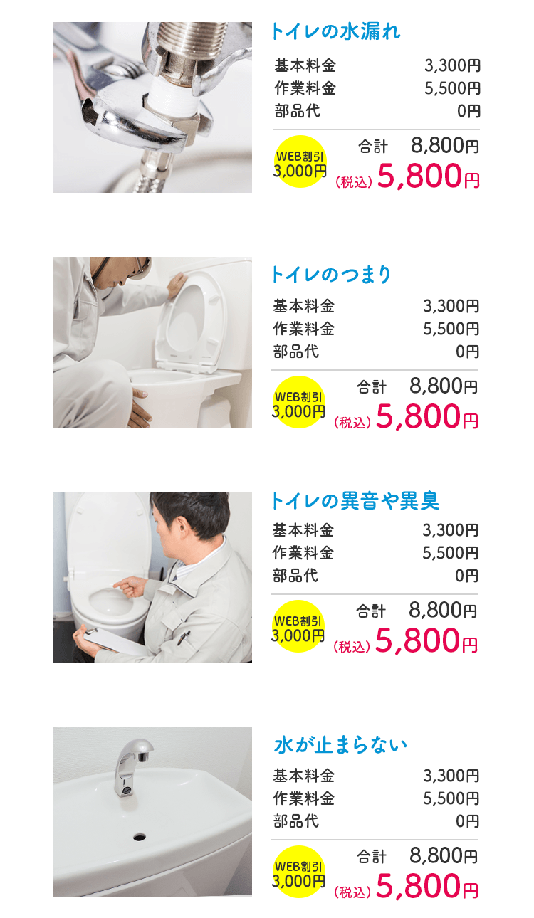 （料金表）