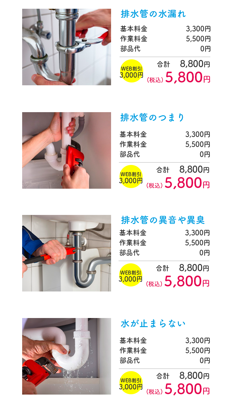 （料金表）